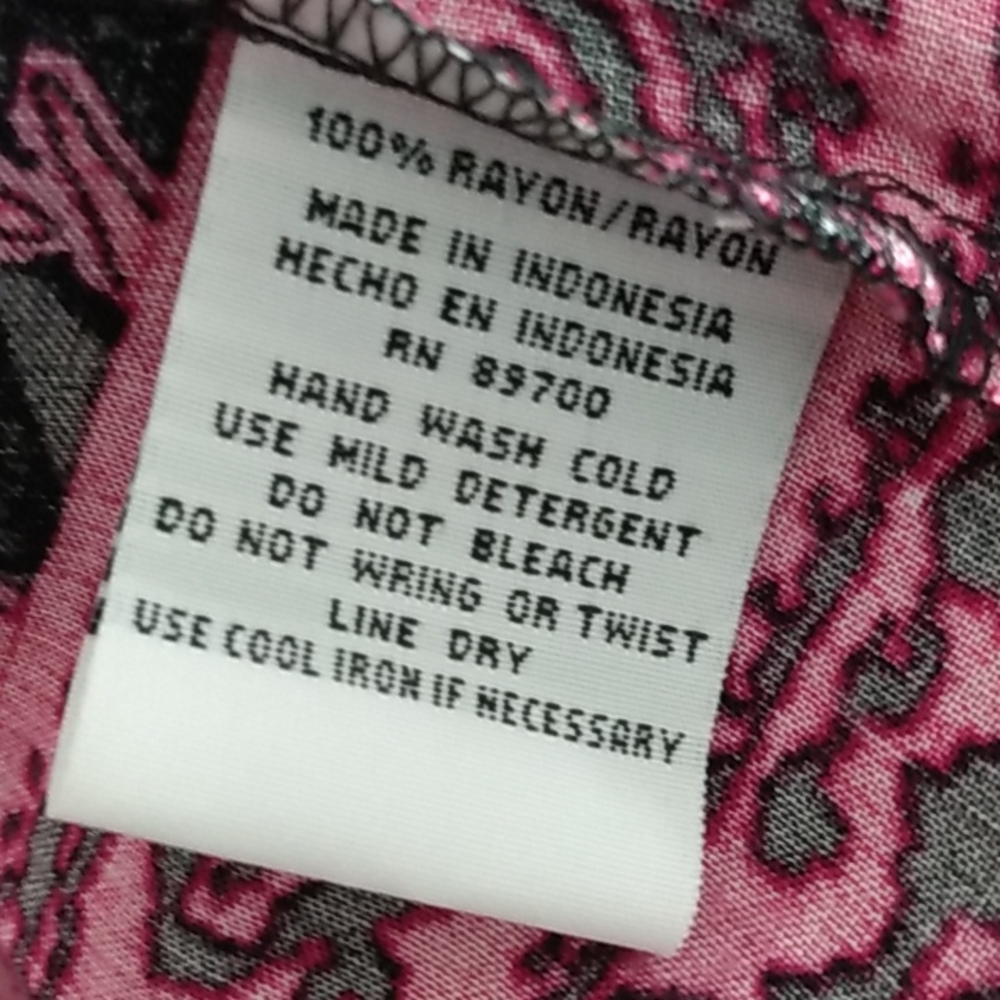 Ladies R & K Originals Sleeveless Pink/ Black  Dress size 10 - Picture 10 of 12